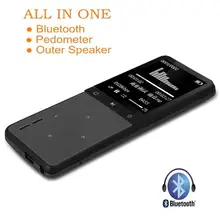 Sport Bluetooth MP3 Player ONN W8 Portable Audio Player 8GB Built-in Speaker with FM Radio Pedometer APE FLAC Music Player