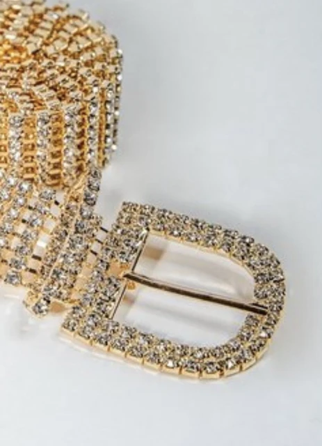 Diamond Belts For Women COSYDAYS Sparkly Rhinestone Dress Belt