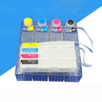 

Ink Cartridges Supply System For HP Officejet Pro X451dn/X451dw/X476dn/X476dw/X551dw Printer Ciss System With Chip For HP970/971
