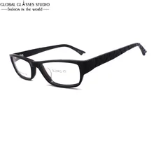Новые Модные Классические Стиль Дизайн оптических очков хорошее качество Для женщин очки черный квадрат плед храм Очки Рамки jb-8458 C1