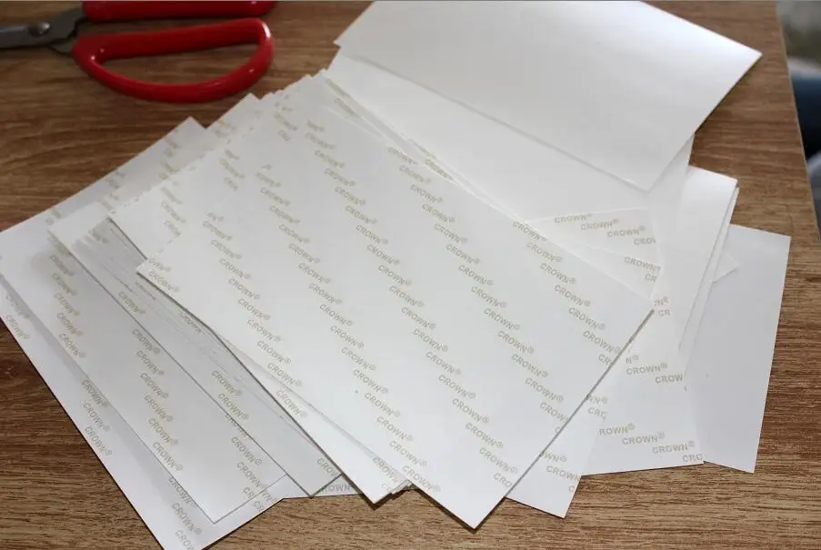 

110*170mm Double Side Adhesive Tape Glue Sticky Paper Sheet Tapes For Craft 2/10/50 Sheets