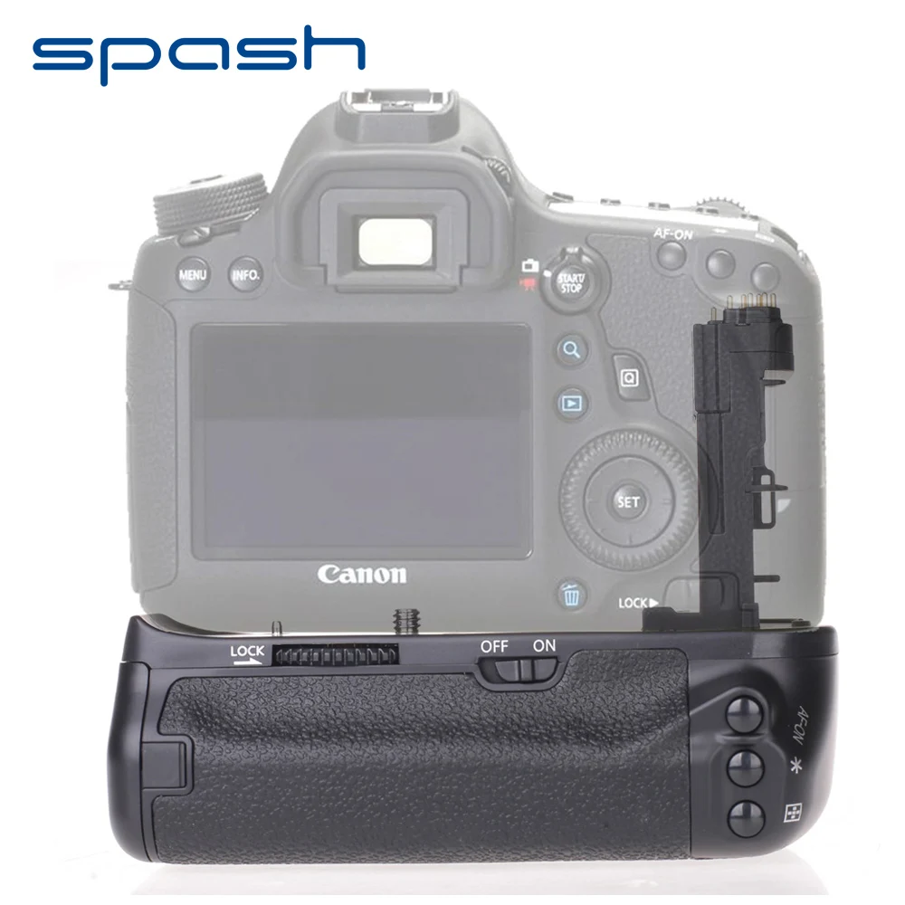 Spash многофункциональная Вертикальная Батарейная ручка для Canon EOS 6D камера Замена