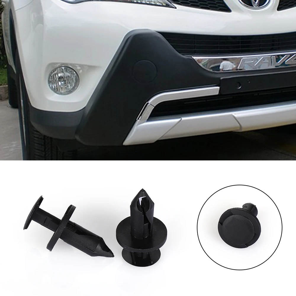 Buy 50pcs/Set 8mm Push Type Bumper Grille Radiator