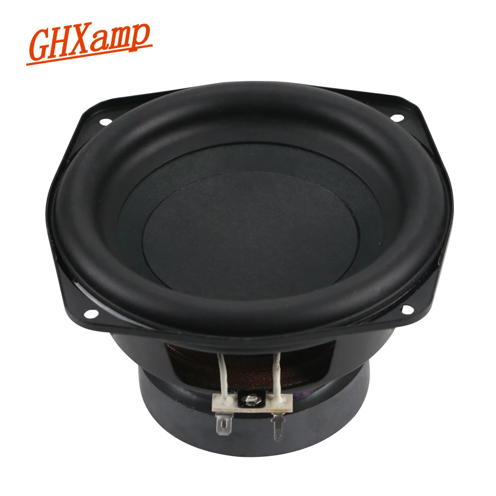 GHXAMP 150MM 6 inch Pure Subwoofer Speaker Unit 4ohm 60W Deep Bass Speakers Home Theater Car Loudspeaker Rubber Edge 1pc GHXAMP 150MM 6 inch Pure Subwoofer Speaker Unit 4ohm 60W Deep Bass Speakers Home Theater Car Loudspeaker Rubber Edge 1pc