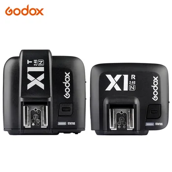 

Godox X1N TTL 2.4GHz Wireless Flash Trigger with Screen Multi-functional Transmitter+Receiver for Nikon DSLR Cameras
