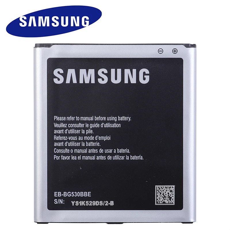 Оригинальный аккумулятор для Samsung Galaxy Grand Prime J2 G530 G531 J500 J3 2016 J320 G550 J5 2015 2600