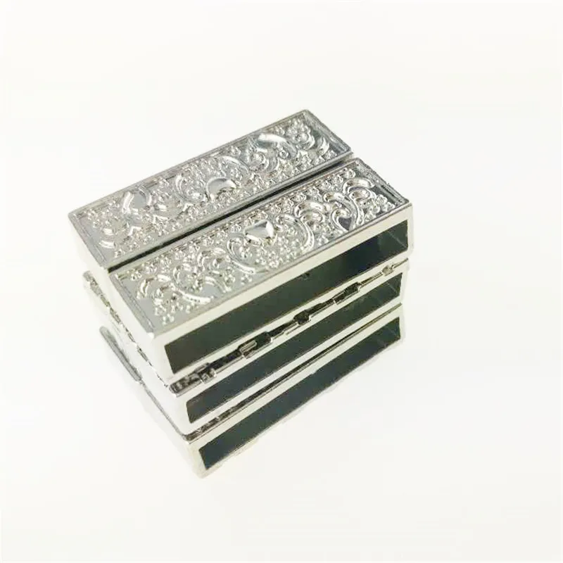 Magnetic Clasps Connector Findings for Jewelry Leather Making 0.7cm Silver