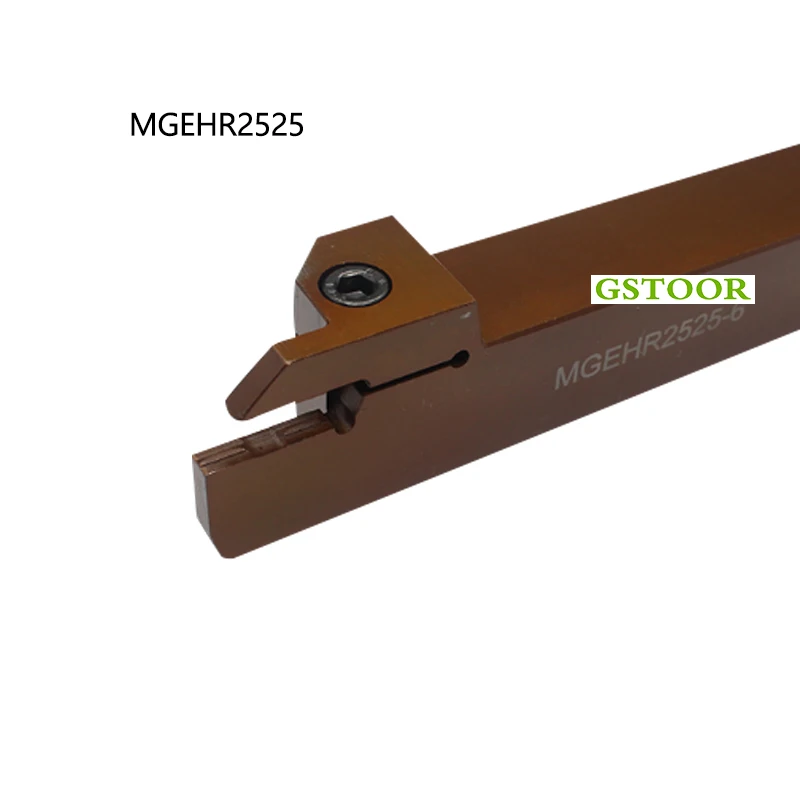

Spring Steels Slotting MGEHR2525-2T16 Tool MGEHR2525-3T20 3MM Grooving Toolholder Not Including Blade