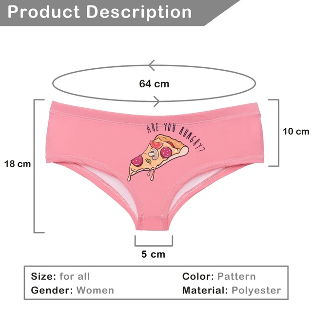 PINK Polyester Panties