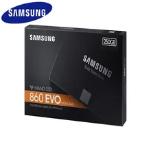 Samsung Ssd Hdd 500 Гб 250 1 ТБ 2 ТБ 4 ТБ 860 Evo Внутренний твердотельный жесткий диск Sataiii жесткий диск для ноутбука, настольного компьютера, ПК