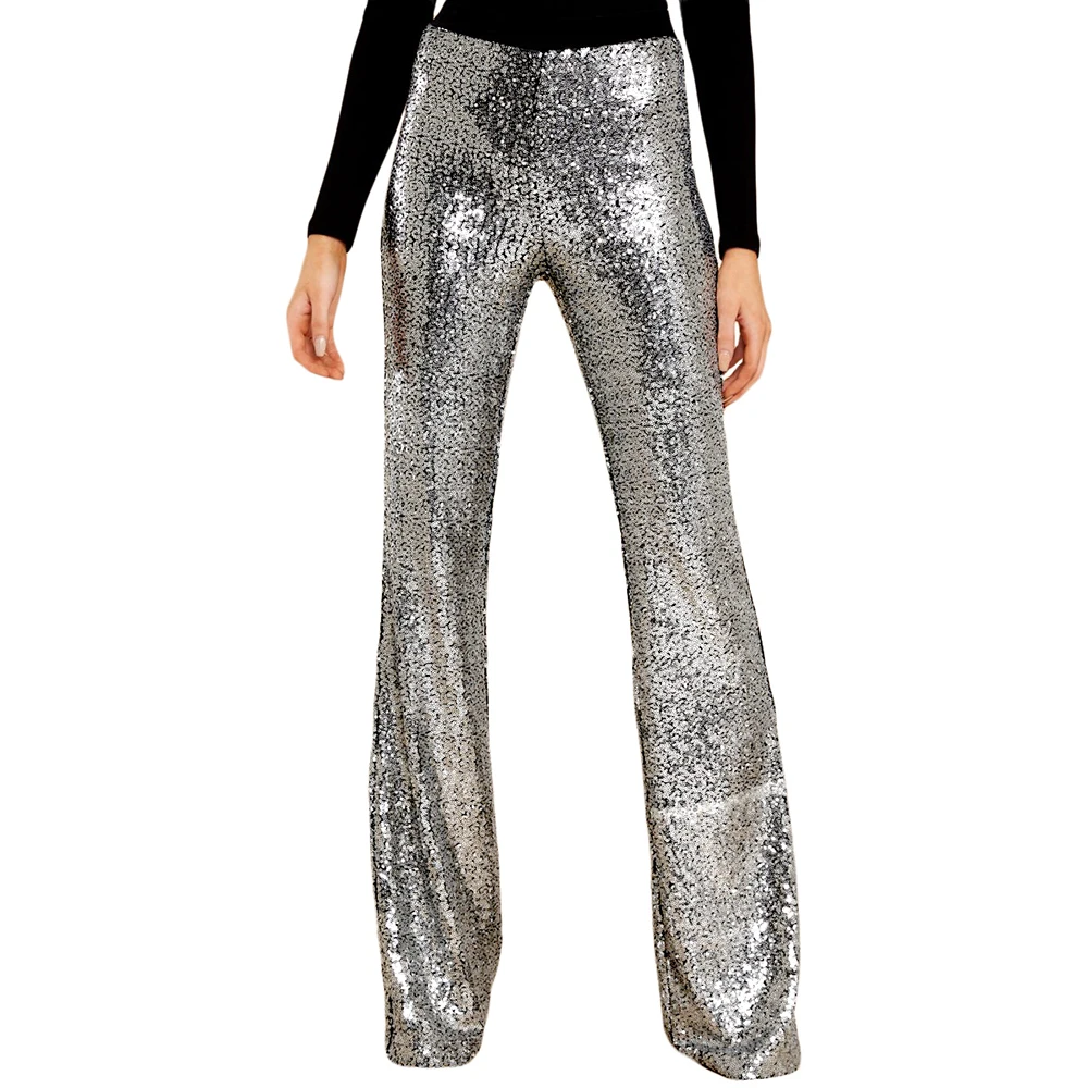 Silver-Eye-catching-Sequin-Wide-Leg-Pants-LC77143-13