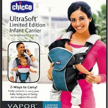 Canada Brand CHICCO organic cotton baby carrier backpack SOFT EARTH DREAM baby carrier bag with box