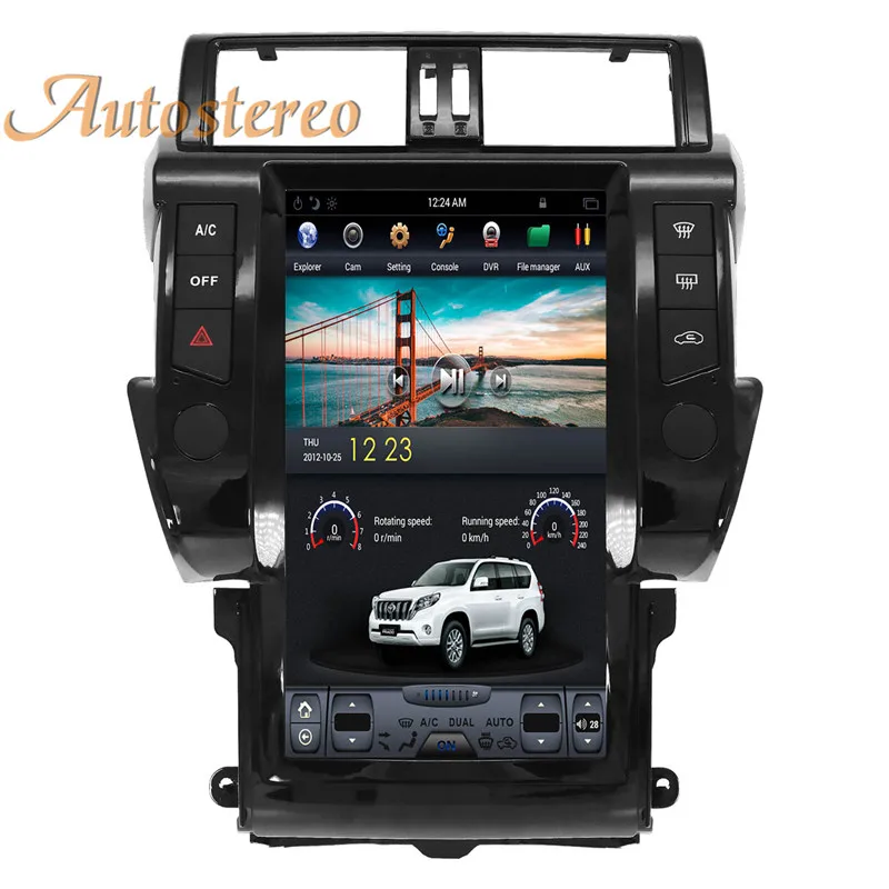 Sale Android 9 vertical screen Car GPS Navigation For TOYOTA Land Cruiser Prado 150 2014-2017 head unit multimedia No car DVD Player 11 Sale Android 9 vertical screen Car GPS Navigation For TOYOTA Land Cruiser Prado 150 2014-2017 head unit multimedia No car DVD Player 11