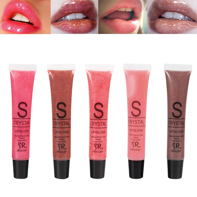 

New Moisturizing Candy Color Lip Gloss Waterproof Glitter Liquid Lipstick Long Lasting Makeup Lipsticks Cosmetics Maquiagem