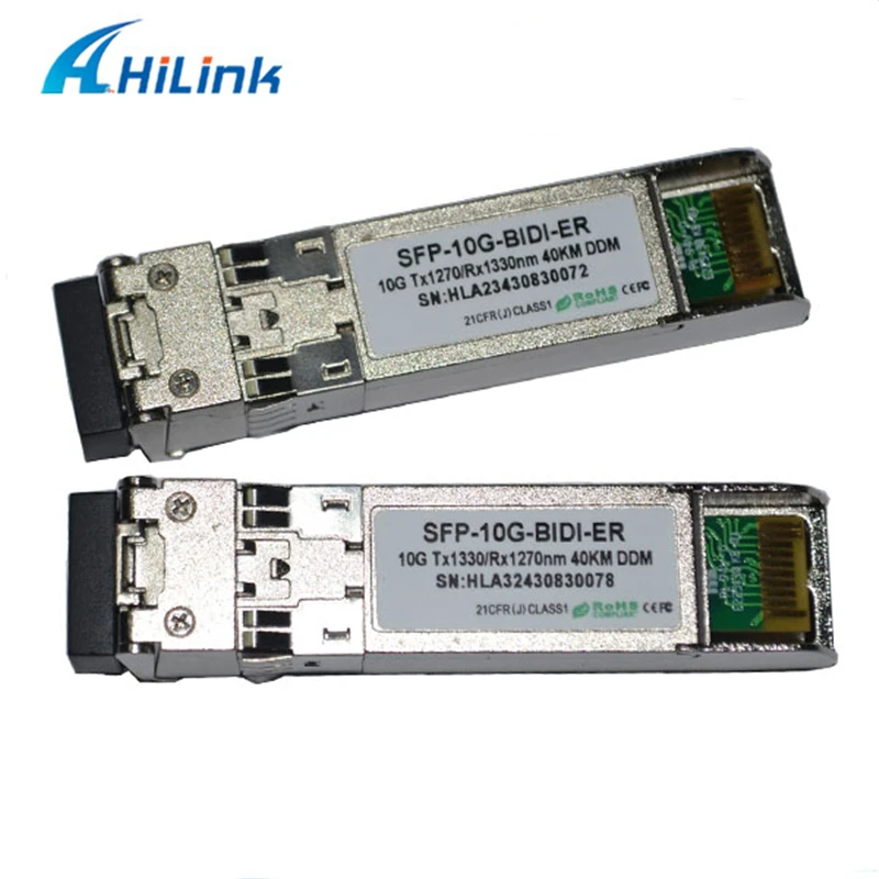 Optical Module 10G SFP BIDI Tx1330nm/Rx1270 Tx1270nm