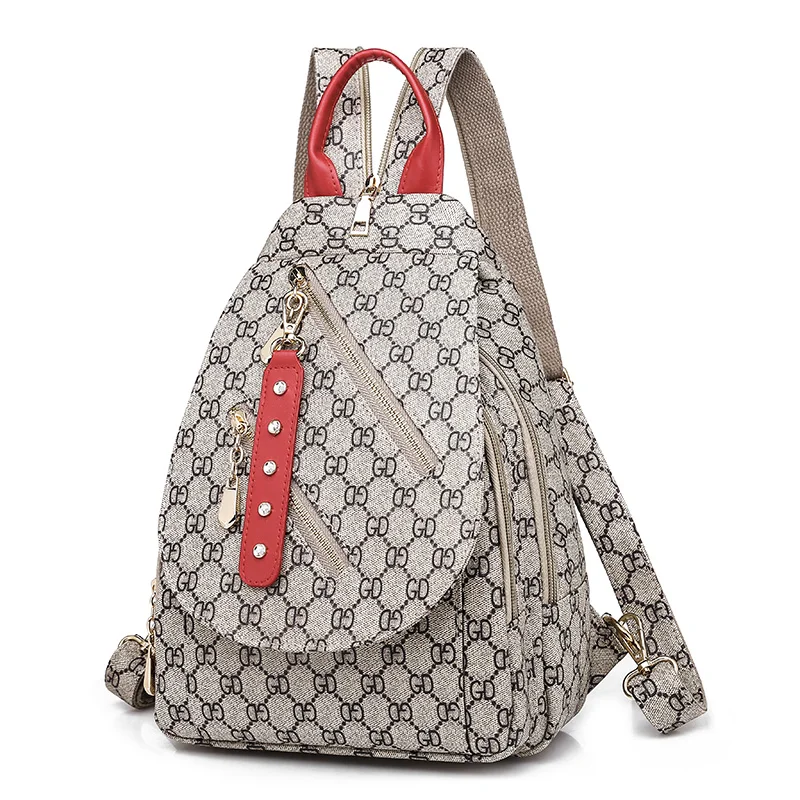 

Lagemisay Free Shipping 2019 Women PU Printed Backpacks Female Shoulder Bag Travel Ladies Bagpack Mochilas School Bags For Girls