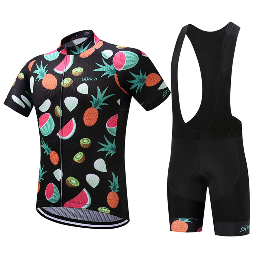 

FUALRNY 2018 Breathable Cycling Jersey Summer Mtb Cycling Clothing Bicycle Short Maillot Ciclismo Sportwear Bike Clothes