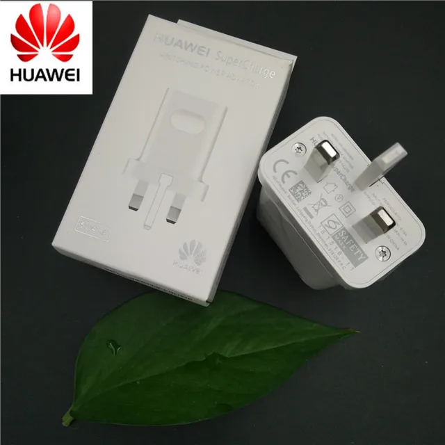 Original HUAWEI Supercharge USB Fast Charger UK Travel Wall Adapter 5V
