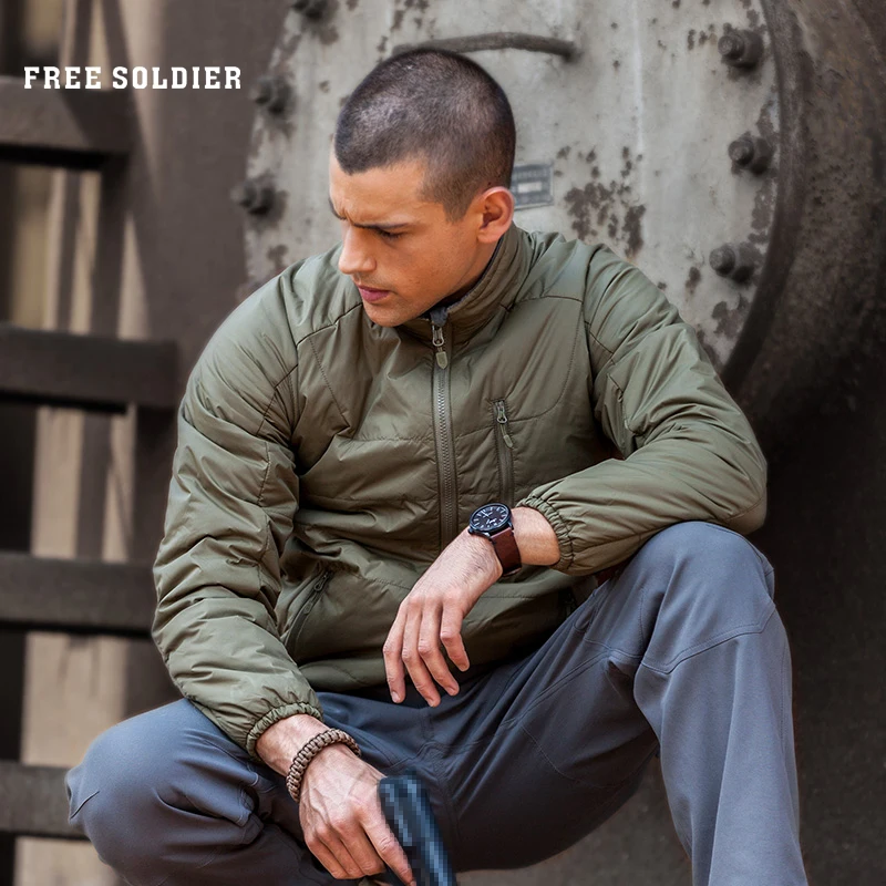 FREE SOLDIER тактическая куртка “Буря” с самостоятельной мастеркой-подкладкой износостойкая, воздухопроницаемая, водоотталкивающая, теплосохраняющая