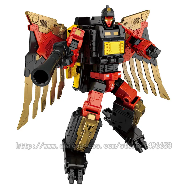 Weijiang NBK 5 в 1, новинка, predaking Devastator, трансформация, фильм, игрушки для мальчиков, большой размер 45 см, робот KO G1, фигурка, модель, детская игрушка