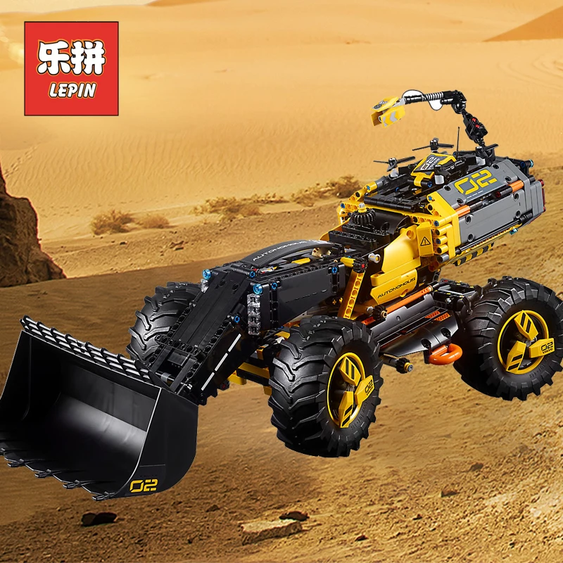 

Lepin Technic 20084 the Concept Wheel Shovel Loader ZEUX Model Set Legoings 42081 Building Blocks Bricks Kids Toy Christmas Gift