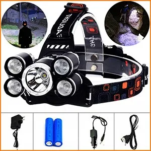 E-13000LM-High-Power-Headlight-LED-Headlamp-CREE-XM-L-T6-4-Q5-5-Chip-Head