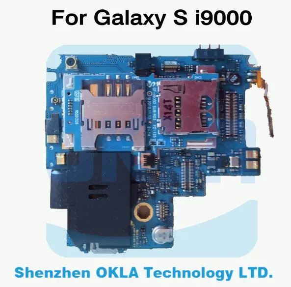 

1pcs Used Mainboard from original phone for Samsung Galaxy S i9000 Mainboard Mother Main Board Replacement