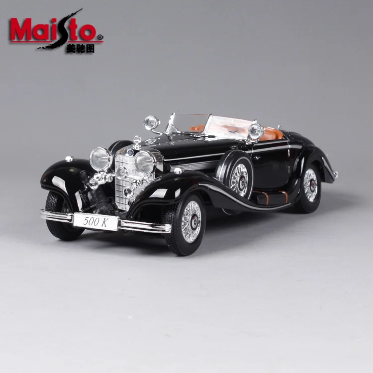 1:18 Maisto литые антикварные модели автомобилей из сплава коллекционные украшения