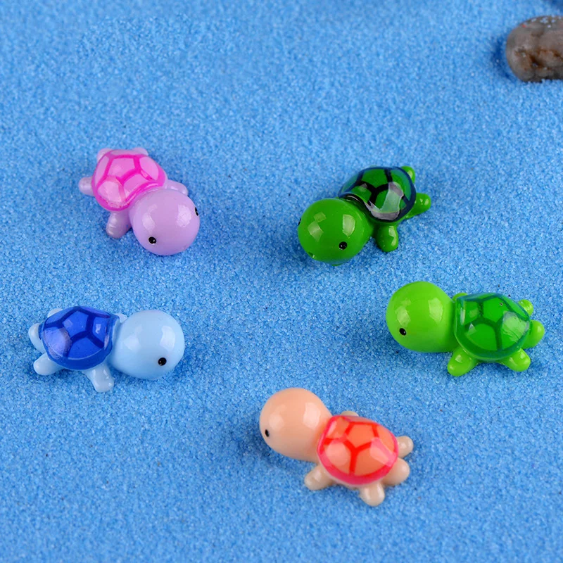 5 шт. миниатюрные фигурки черепахи из мультфильма|toys toys|toys toys toystoy diy |
