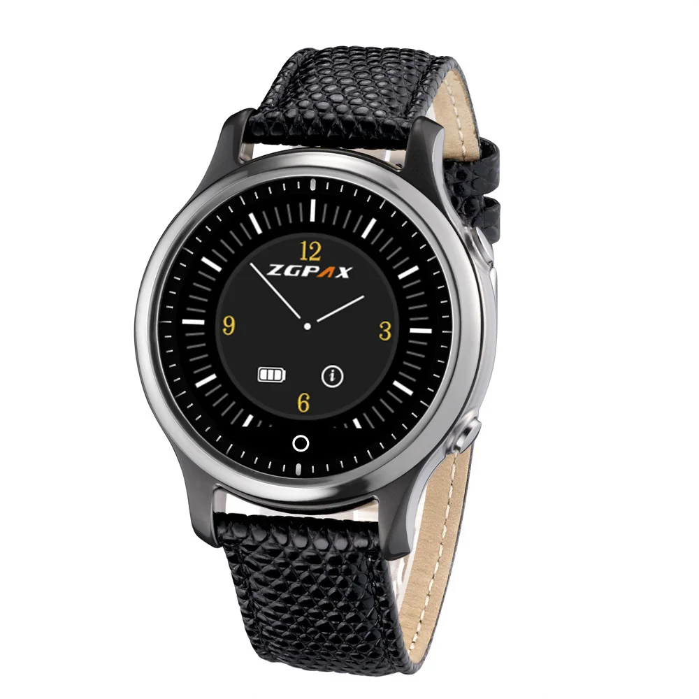 Новый ZGPAX S360 Bluetooth Смарт Часы IOS Android SmartWatch Для Samsung HTC Iphone 6 Plus IOS Android Moblie Телефон