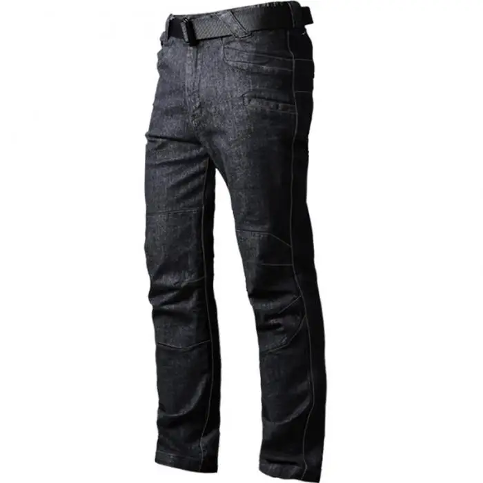 Мужские тактические джинсы теплые дышащие износостойкие впитывающие пот мульти-карманы джинсовые брюки JL