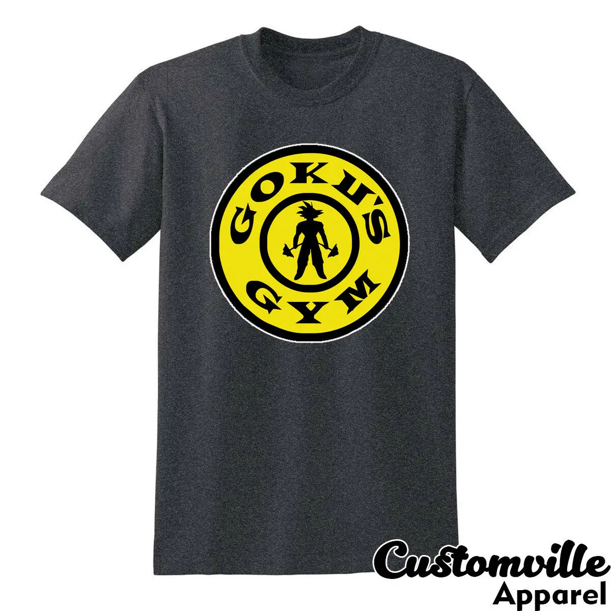 Goku's Gym Unisex T-shirt. Gold's inspired Train Insaiyan DBZ fans F&ampB shirt2019 New Fashion Brand Men tees | Мужская одежда
