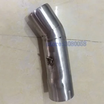 

high quality motorbike parts Modified Motorcycle Exhaust mid Pipe middle Muffler For yamaha YZ FZ8 YAMAHA FZ8N FZ800