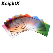 Фильтр объектива KnightX gnd 49 мм 52 мм 55 мм 58 мм 62 мм 67 мм 72 77 мм для Cokin P canon eos sony nikon nd 2000d аксессуары d600