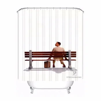

Custom Forrest Gump Bath Curtain Bathroom Mildewproof Waterproof Polyester Shower Curtain#180417-02-132