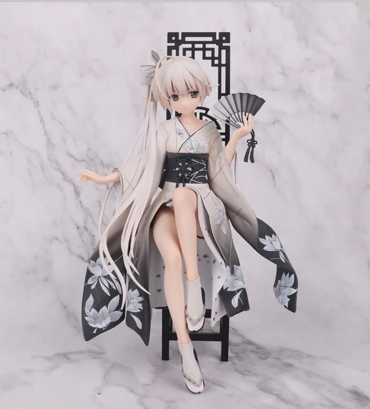 Оригинальная коробка Yosuga no Sora Animate Kasugano Sora Action kimono girl взрослая Коллекция с коробкой фигурка модель игрушки куклы