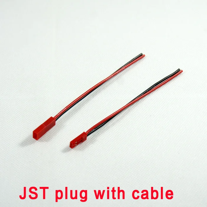 Mini Cable Male And Female Jst Connector Plug 2pin 2 Pin Rc Micro Jst