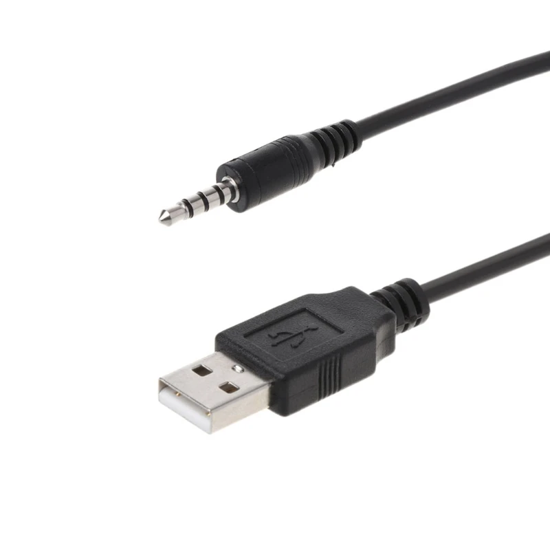 OOTDTY Car 3,5 мм AUX удлинитель USB кабель Панель наушников Мужской Джек заподлицо Adapter-M25