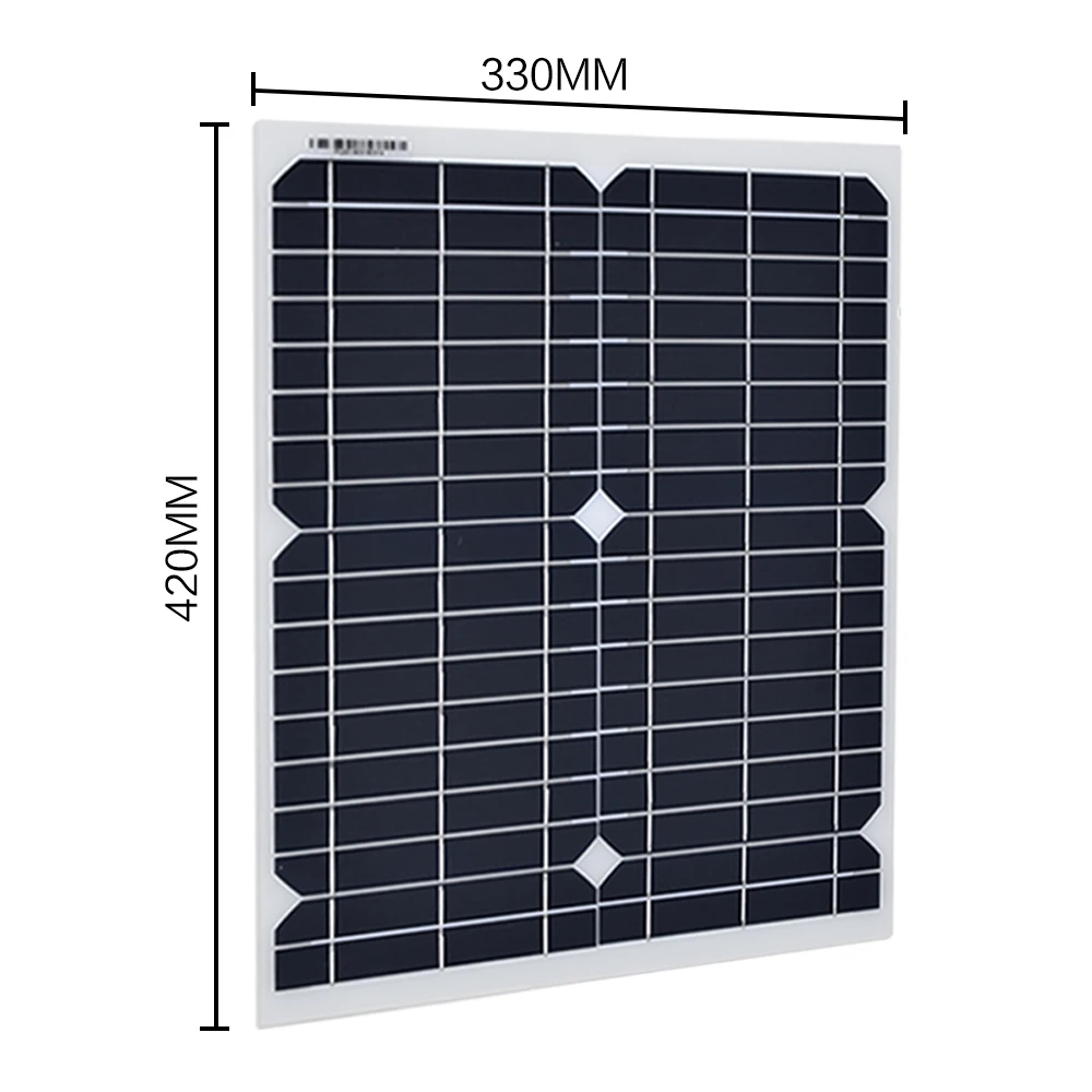 20 Вт 18 в монокристаллическая Кремниевая солнечная панель 1000 Вт Инвертор 12 В/24 В до 220 В/110 В+ ШИМ 10 А контроллер заряда комплект зарядного устройства