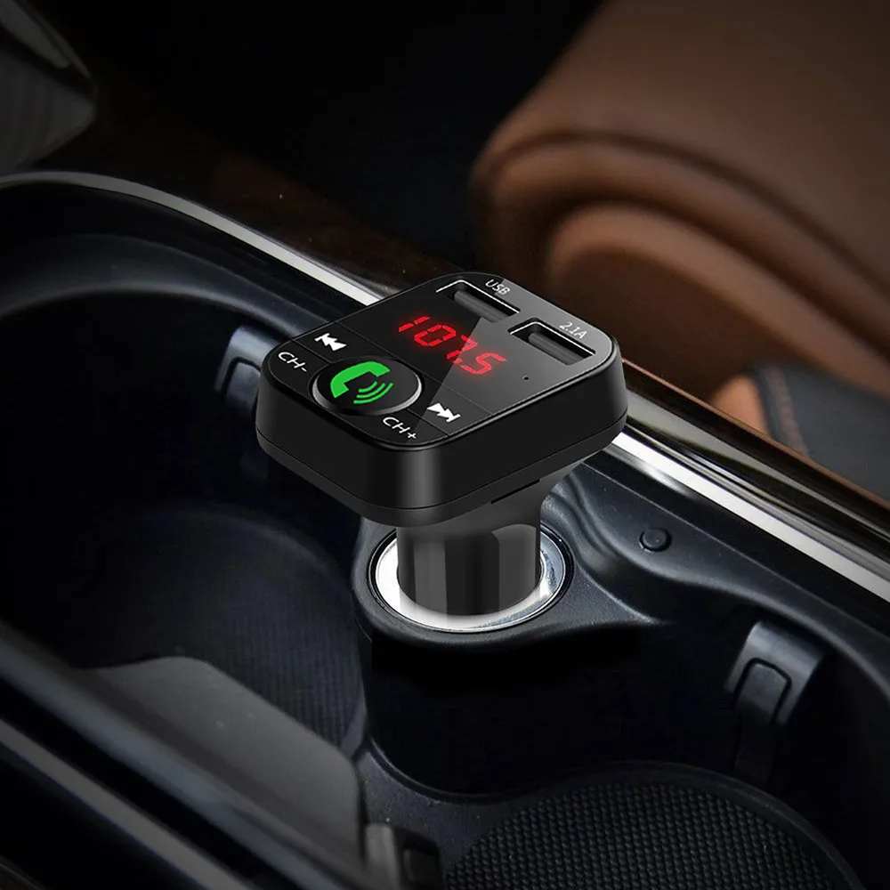 CARPRIE автомобильный комплект громкой связи беспроводной Bluetooth fm передатчик ЖК MP3