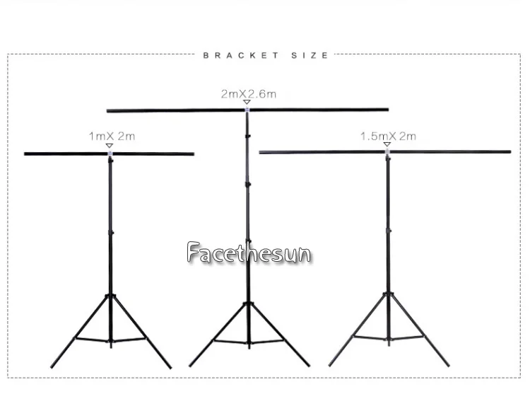 Photography background backdrops holder stand 2