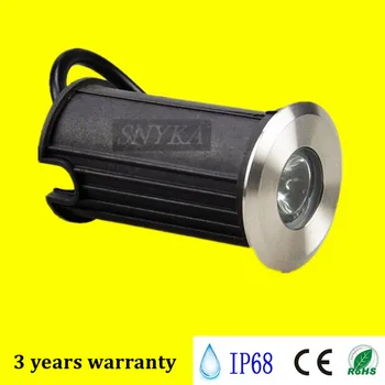 

Free shipping 3W CREE Chip CE RoHS 85-265V/DC12V Recessed lighting Outdoor Lamp LED Spot Floor Garden Yard LED Underground light