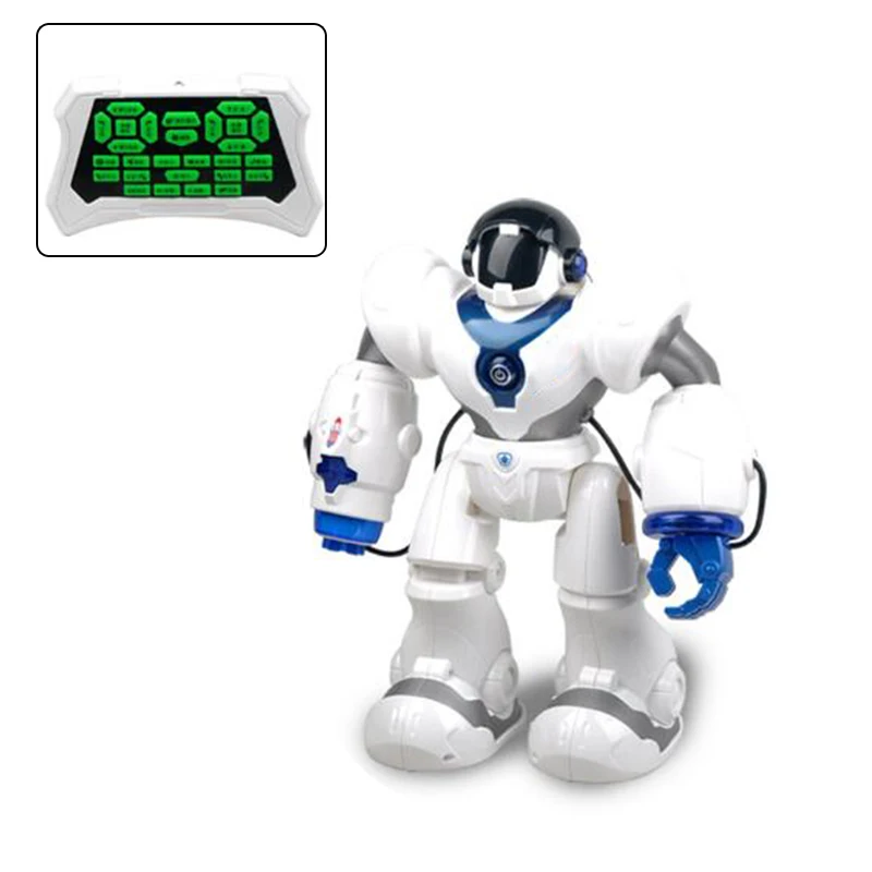 

Programmable Defender Intelligent RC Remote Control Toy Dancing Singing Walking Robot for Kids Birthday Holiday Gift Present