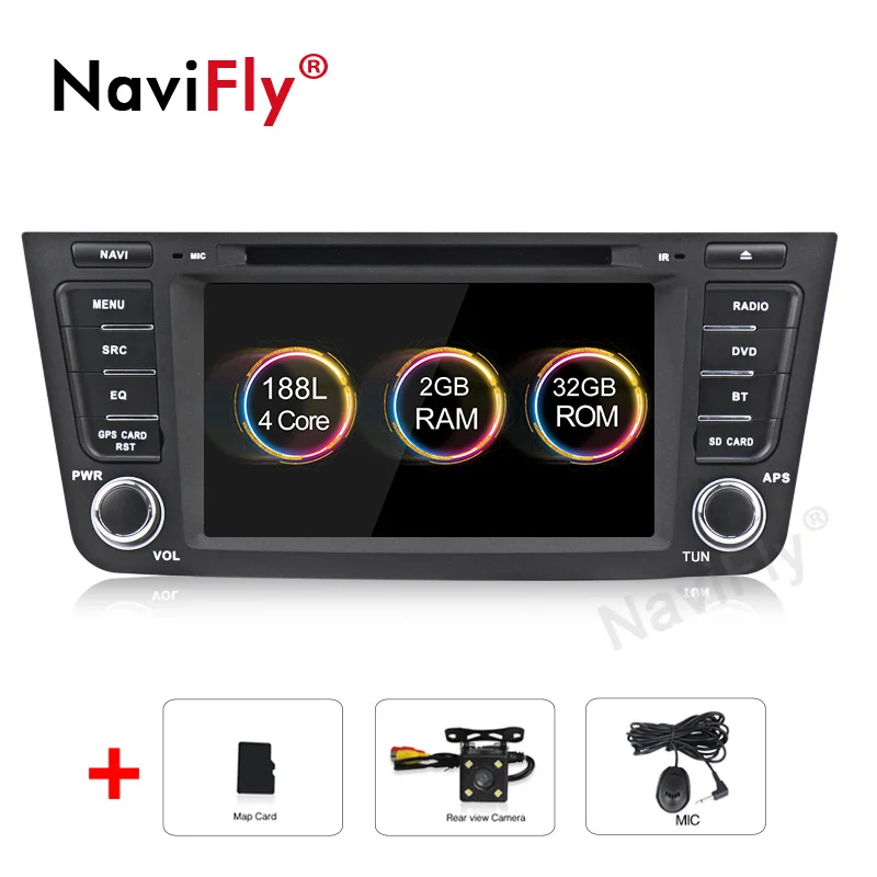 Navifly 2din 2+ 32G Android 9,1 автомобильный gps-навигатор для Geely Emgrand GX7 EX7 X7 автомобильный Радио Аудио dvd-плеер FM AM BT wifi gps карта - Цвет: car dvd camera