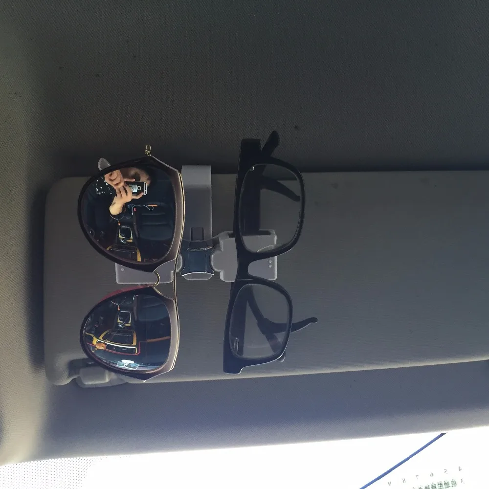 Car Sun Visor Glasses Sunglasses Storage Holder glasses For astra j