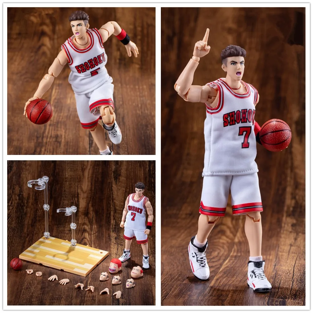 Dasin GT model 6 inch action figure anime Slam Dunk Miyagi Ryota white cloth ND036 | Игрушки и хобби