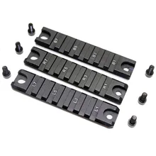 3 шт./компл. Пикатинни Стандартный рис рельс набор с 7 слотами для G36 G36C 36 Handguard серии-короткие шт