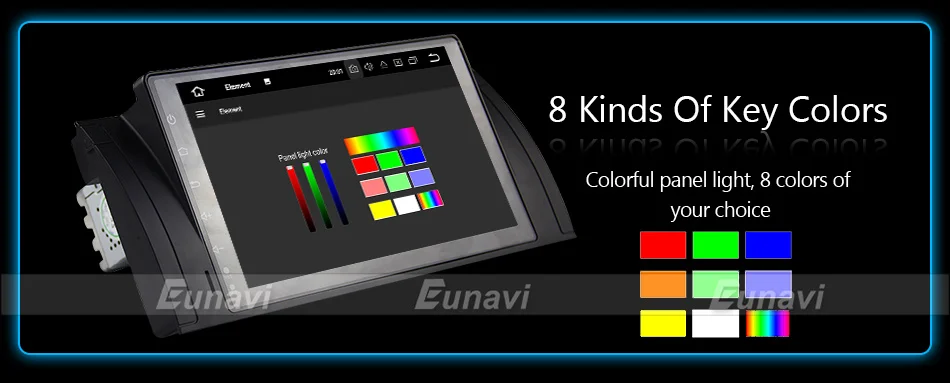 Best Eunavi Quad Core 9 inch Android 9.0 PC 1 Din Car Radio GPS Radio Stereo For BMW E53 E39 X5 Support TV 3G WiFi OBD DVR Bluetooth 24