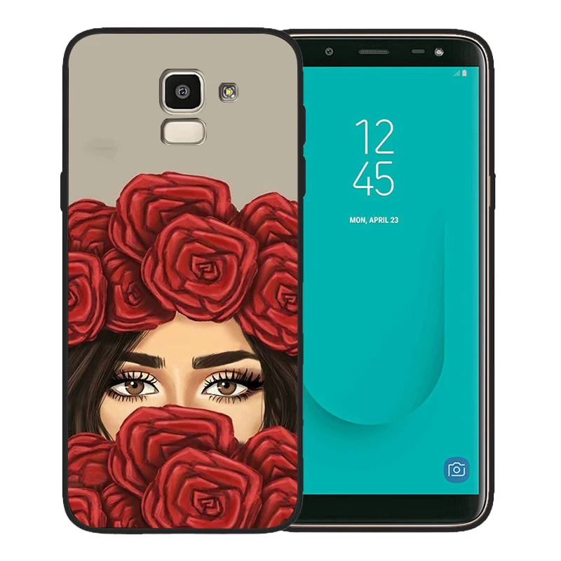 Хиджаб мусульманский исламский Gril/глаза арабский чехол для Samsung Galaxy A7 A10 A20 A30 A40 A50 A70 A6 A8 A5 A9 Note 8 9 крышка - Цвет: 08