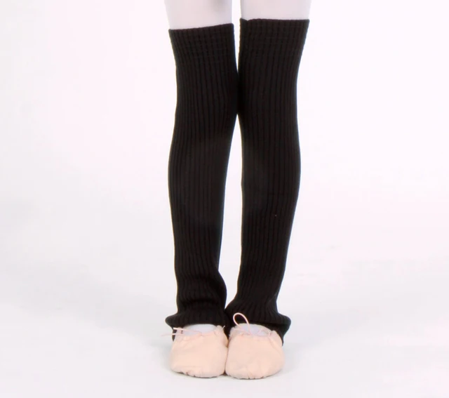 Children Soft Cashmere Ballet Dance Leg Warmers Professional Knited